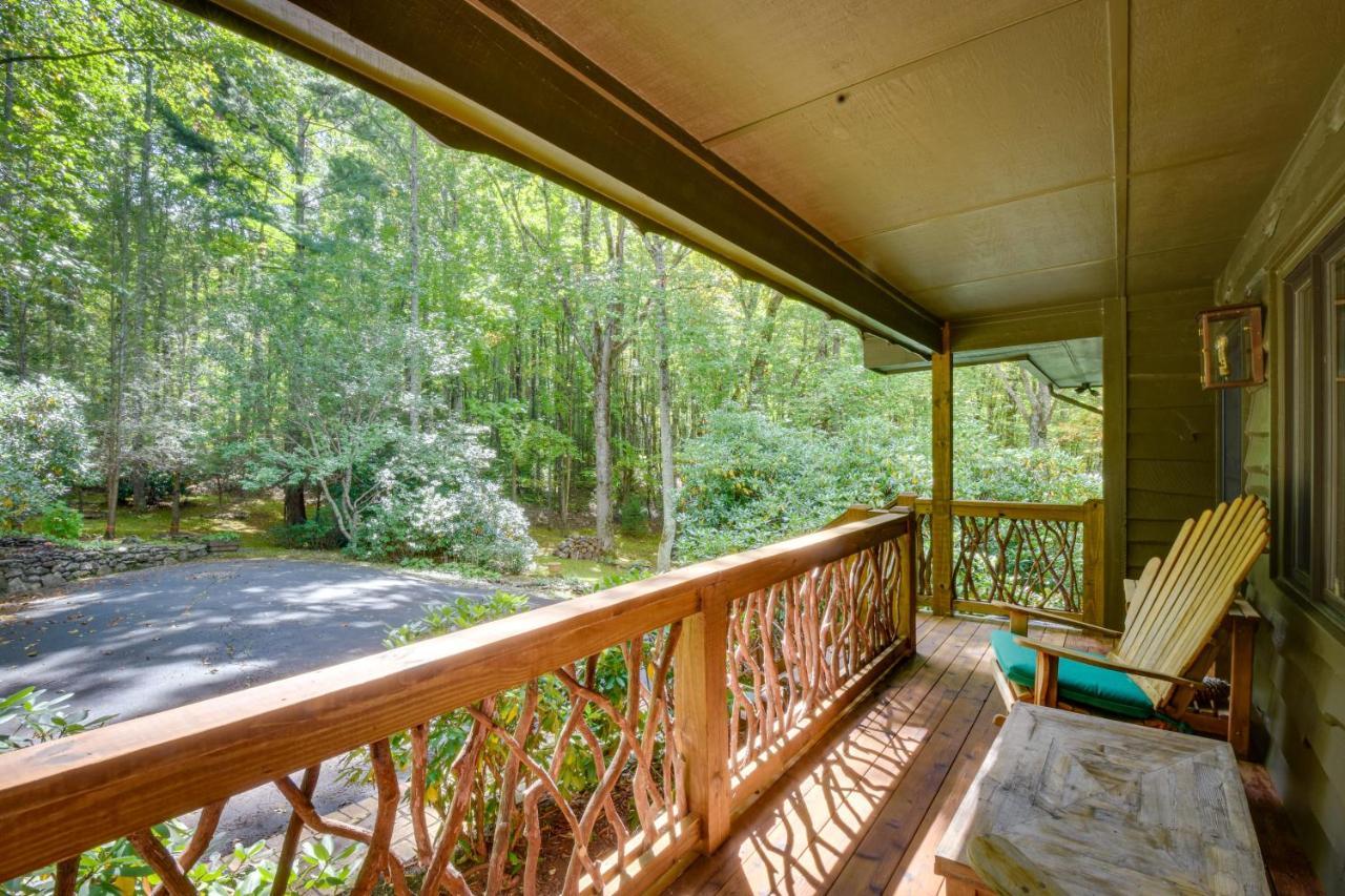 Highlands Haven Fireplace, Deck And Mountain Views! Villa Exterior photo