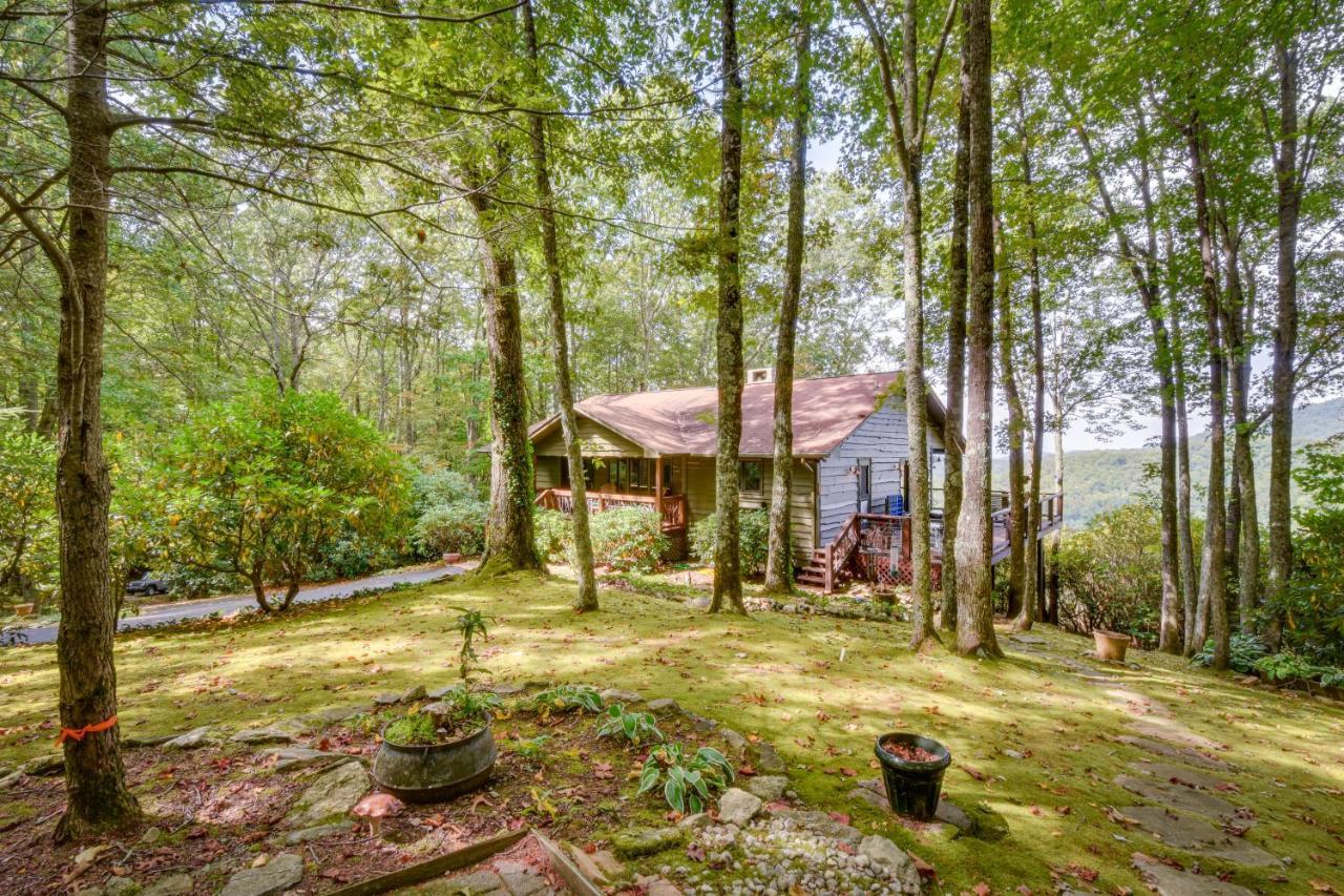 Highlands Haven Fireplace, Deck And Mountain Views! Villa Exterior photo