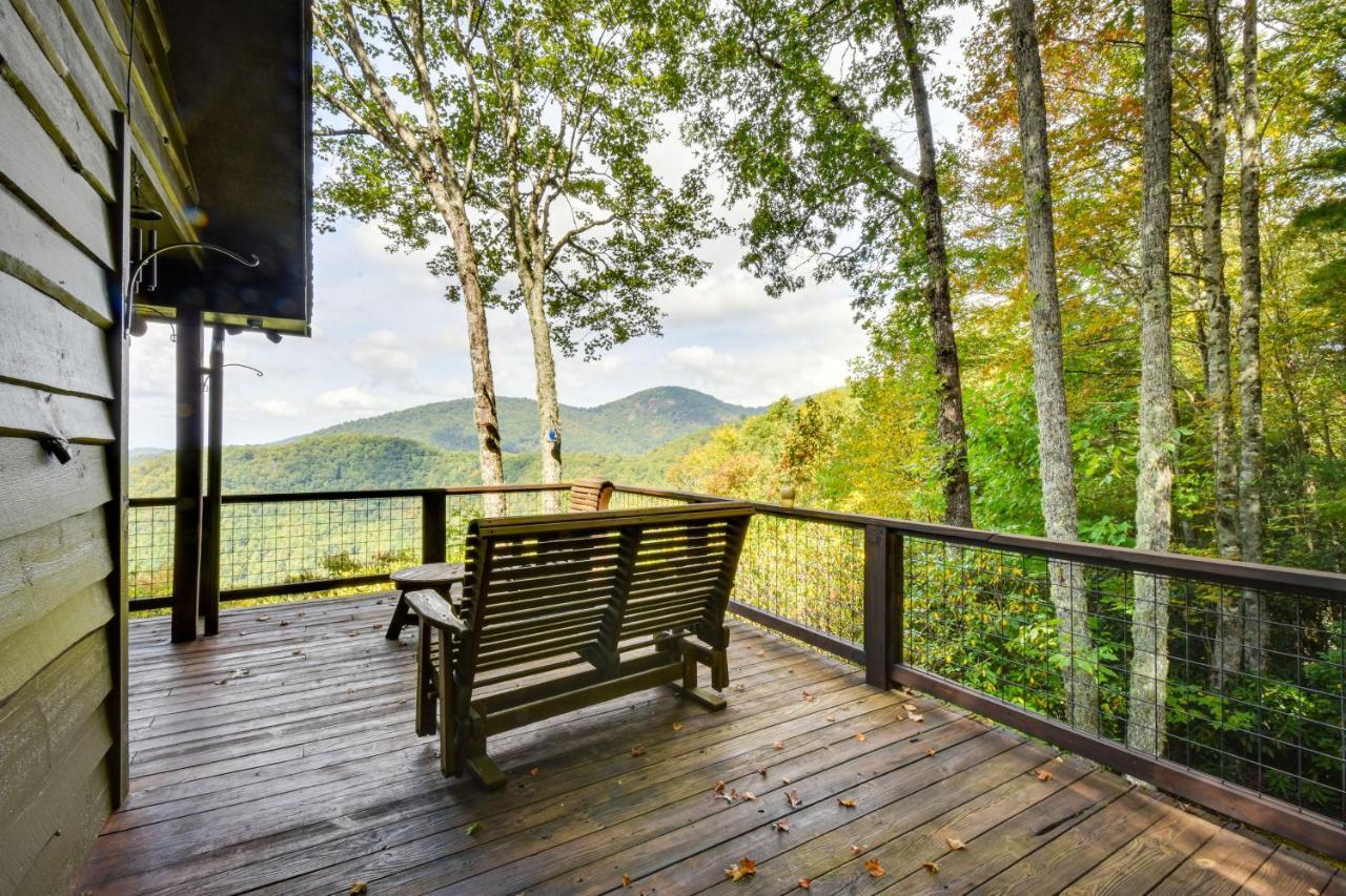 Highlands Haven Fireplace, Deck And Mountain Views! Villa Exterior photo