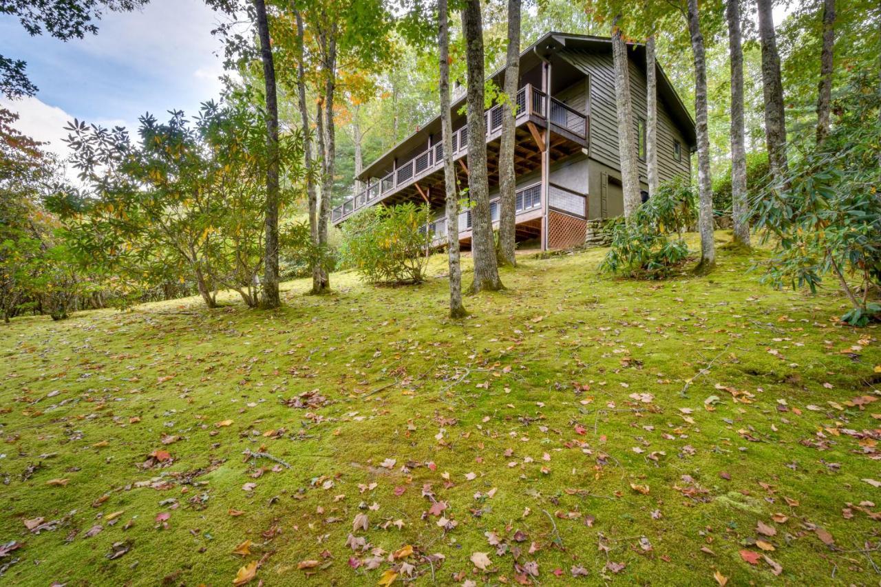 Highlands Haven Fireplace, Deck And Mountain Views! Villa Exterior photo