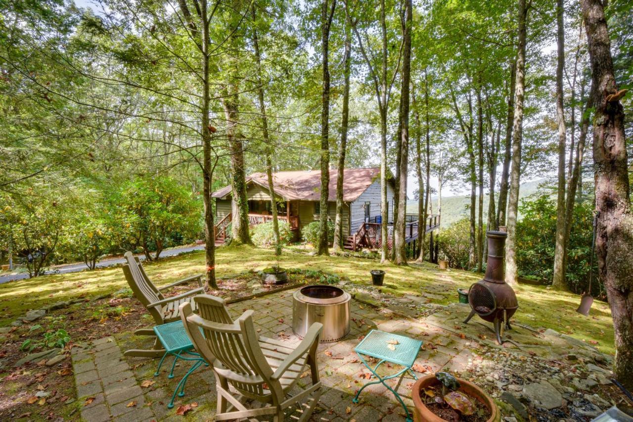 Highlands Haven Fireplace, Deck And Mountain Views! Villa Exterior photo