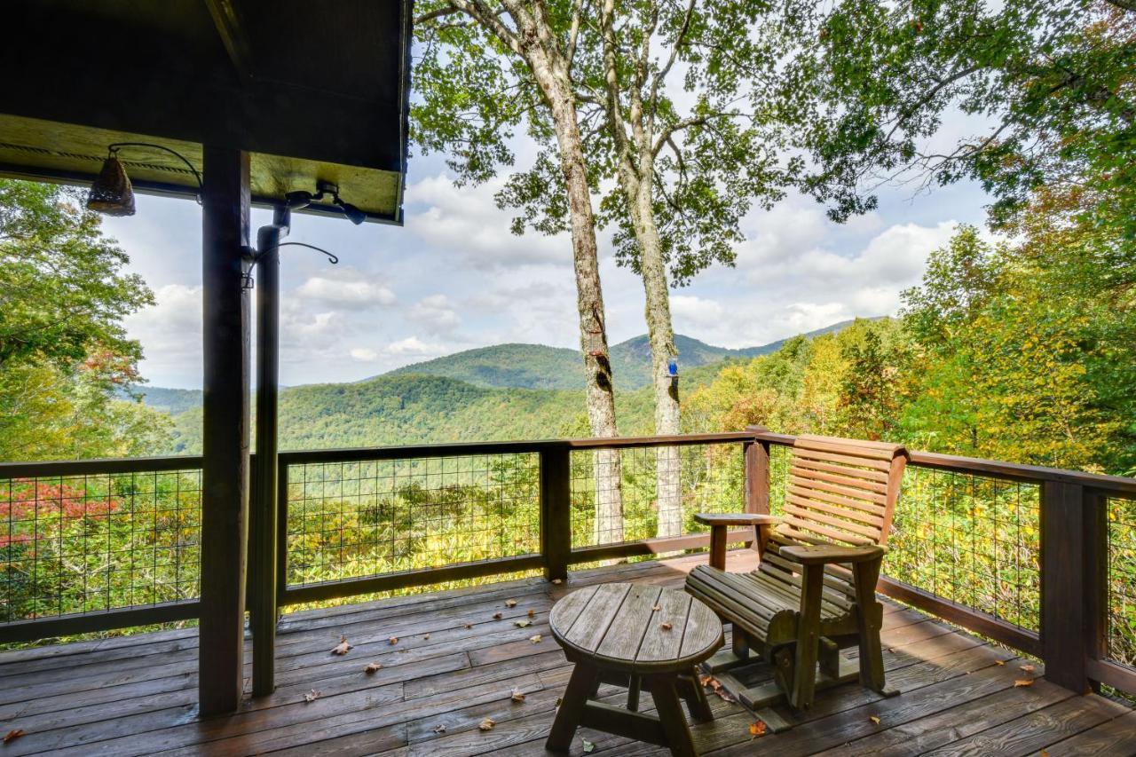 Highlands Haven Fireplace, Deck And Mountain Views! Villa Exterior photo